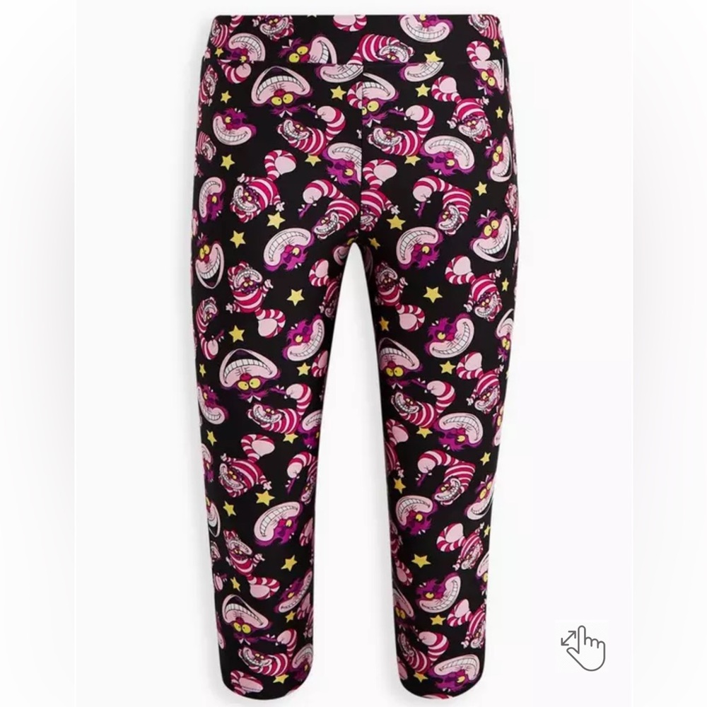 Torrid Cheshire Cat crop Leggings